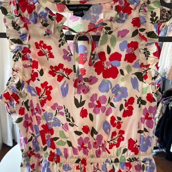 Perfect Spring Floral Dress! EUC only worn once! - Picture 4 of 7